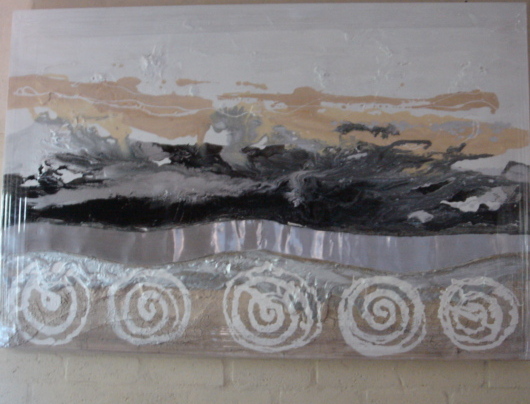white swirls Donated